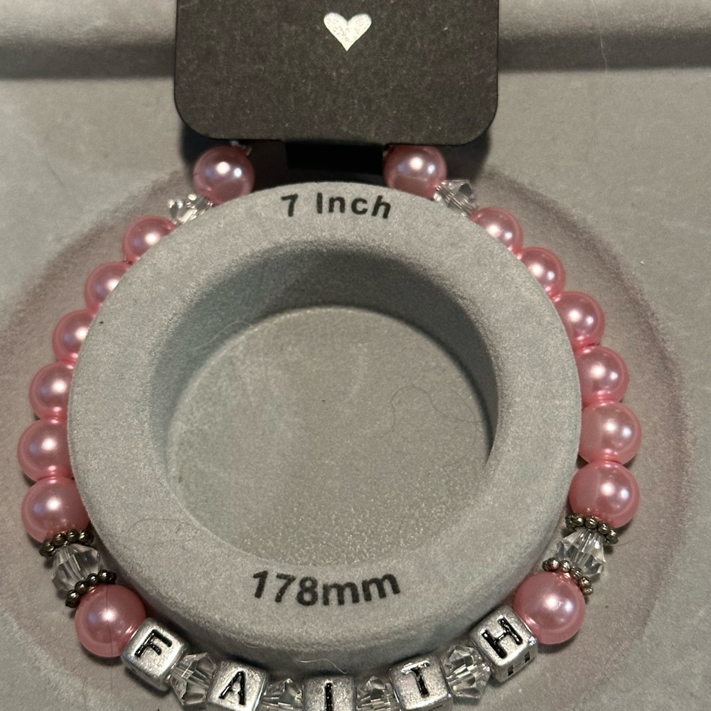 Faith bracelet